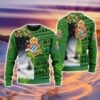 Espanyol The Grinch Christmas Pattern Flower And Snow Ugly Sweater 3D Product Photo 1