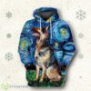 German Shepherd Night 3D Hoodie Best Gift For Men And Women Product Photo 1