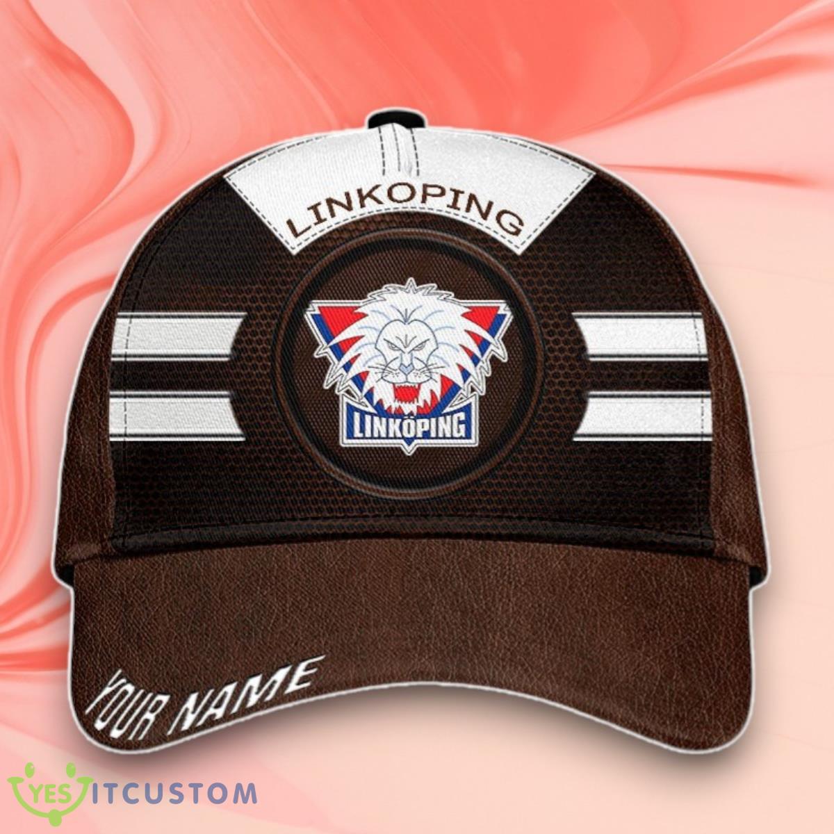 Linkoping HC 3D Cap Custom Name Style Gift For Men And Women 3 Linkoping HC 3D Cap Custom Name Style Gift For Men And Women Product Photo 3