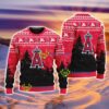 Los Angeles Angels MLB Knitting Pattern Christmas Tree Pine Happy Ugly Sweater Merry Chistmas Product Photo 1