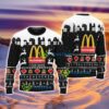 McDonald's Logo Custom Name Ugly Sweater Merry Chistmas Gift For Men Women Product Photo 1