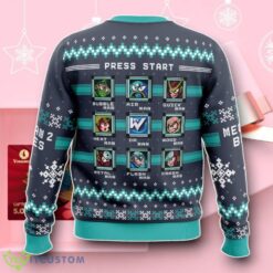 Mega Man Bosses Ugly Christmas Sweater Style Gift Product Photo 2