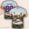 Melbourne Storm AAMI Park Day Time Home Stadium NRL Personalized 3D Shirt All Over Print Product Photo 1