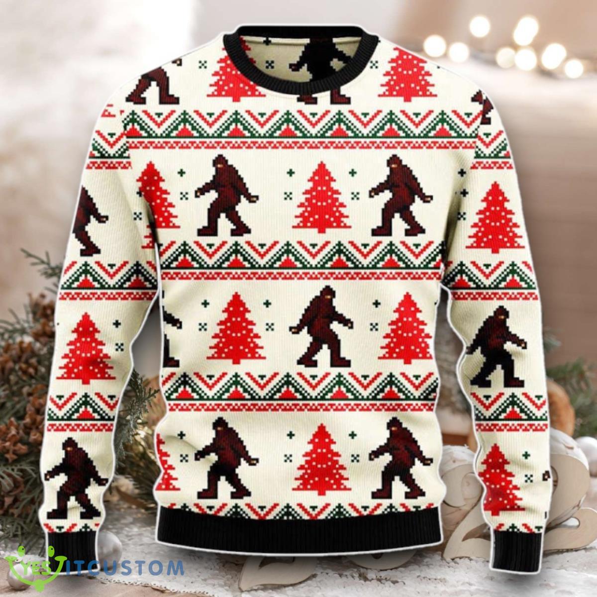 Stylish Bigfoot Ugly Sweater Best Gift 5 Stylish Bigfoot Ugly Sweater Best Gift Product Photo 1
