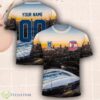 Sydney Roosters Allianz Stadium Sun Set Alternate Home Stadium NRL Personalized 3D Shirt All Over Print Product Photo 1