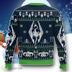 The Elder Scrolls V Skyrim Ugly Sweater Special Gift Product Photo 2