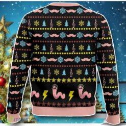 Vanderpump Rules Worm With A Mustache Funny James Kennedy Ugly Sweater Impressive Gift Product Photo 2