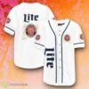 White Miller Lite Jersey Baseball Shirt Style Gift Product Photo 1