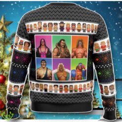 WWF Wrestling Legends Ugly Christmas Sweater Impressive Gift Product Photo 2