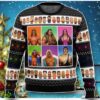 WWF Wrestling Legends Ugly Christmas Sweater Impressive Gift Product Photo 1