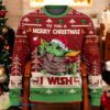 Baby Yoda 3D Ugly Christmas Sweater Xmas Holiday Gift For Men And Women Cute Yoda Sweater The Grogu Holiday Product Photo 1