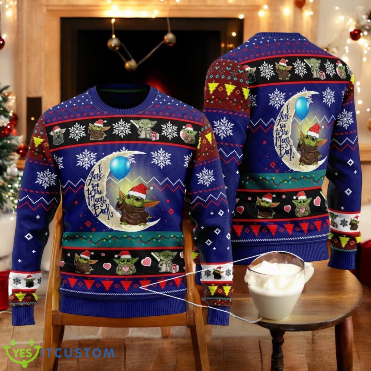 Baby Yoda Christmas 3D Ugly Christmas Sweater Xmas Holiday Gift For Men And Women The Grogu Holiday Sweater 2 Baby Yoda Christmas 3D Ugly Christmas Sweater Xmas Holiday Gift For Men And Women The Grogu Holiday Sweater Product Photo 1