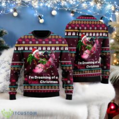 Christmas Flamingo Sweater Flamingo Tropical Xmas Sweater Product Photo 1