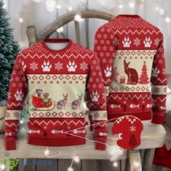 Christmas Sphynx Cat Reindeer 3D Ugly Christmas Sweater Xmas Holiday Gift For Men And Women Santa Hat Cat Holiday Sweater Product Photo 1