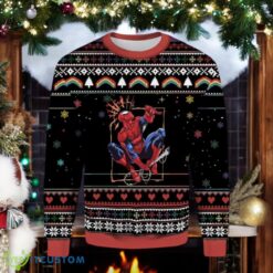 Christmas Spider-Man 3D Ugly Christmas Sweater Xmas Holiday Gift For Men And Women Funny Superhero Holiday Sweater Product Photo 1