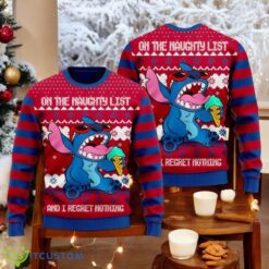 Christmas Stitch 3D Ugly Christmas Sweater Xmas Holiday Gift For Men And Women Lilo And Stitch Holiday Sweater Product Photo 1
