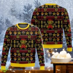Christmas Super Mario 3D Ugly Christmas Sweater Xmas Holiday Gift For Men And Women Mario Holiday Sweater Product Photo 1