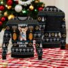 Custom Dog Photo 3D Ugly Christmas Sweater Xmas Holiday Gift For Men And Women Happy Hanukkah Sweater Product Photo 1