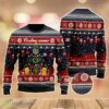 Darts And Beer Noel Pattern Personalized Gifts For Dart Players Sport Lovers Ugly Christmas Sweater Product Photo 1