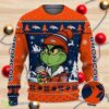 Denver Broncos The Grinch Drink Coffee Ugly Christmas Sweater NFL Fans Sport Christmas Sweater Product Photo 1