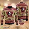 Florida State Seminoles Football Team Logo Sport Team Gift Ugly Christmas Sweater Product Photo 1