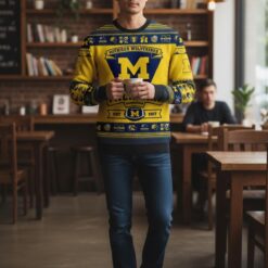 Milwaukee Brewers Football Team Logo Custom Name Sport Team Gift Ugly Christmas Sweater Product Photo 2