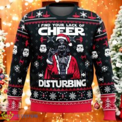 Santa Darth Vader 3D Ugly Christmas Sweater Xmas Holiday Gift For Men And Women Product Photo 1
