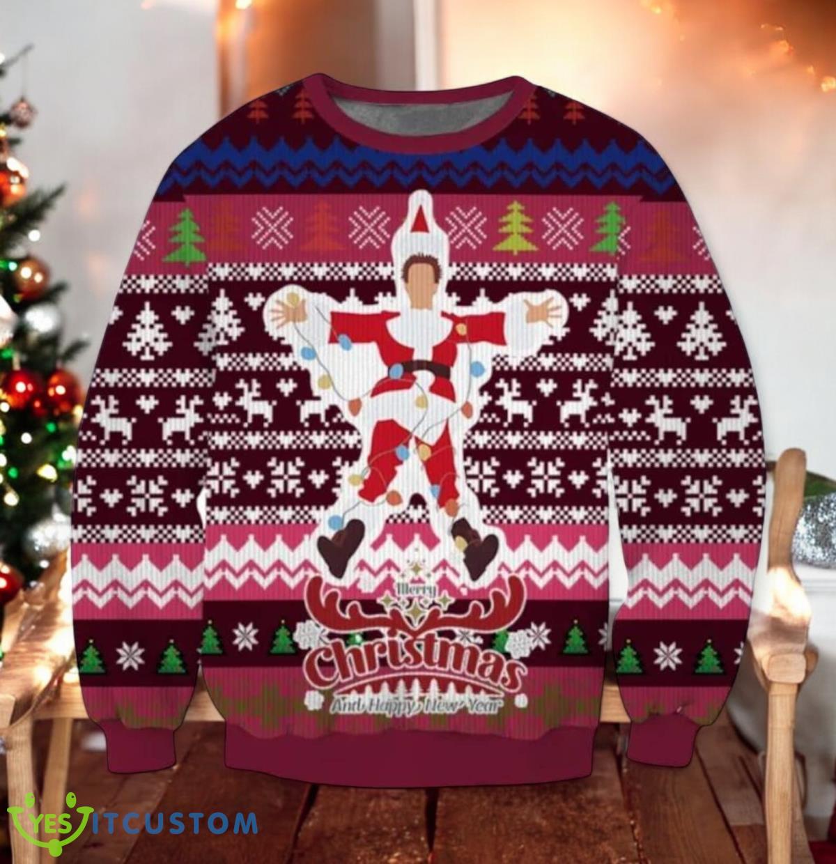 Slapstick National Xmas Christmas Vacation 3D Ugly Christmas Sweater Xmas Holiday Gift For Men And Women 2 Slapstick National Xmas Christmas Vacation 3D Ugly Christmas Sweater Xmas Holiday Gift For Men And Women Product Photo 1