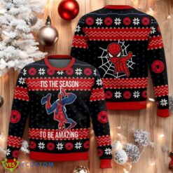 Spider-Man 3D Ugly Christmas Sweater Xmas Holiday Gift For Men And Women Superhero Holiday Sweater Product Photo 1