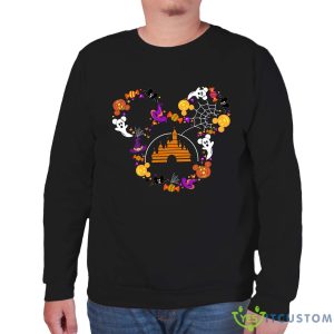 Disney Castle in Mickey Ears Comfort Colors Shirt Disney Candy 2023 Mickey Ears 2023 Shirt Gift Halloween - Unisex Sweatshirt