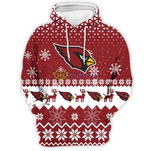 Arizona Cardinals Sports 3D Pullover Hoodie 4 Arizona Cardinals Sports 3D Pullover Hoodie Product Photo 2