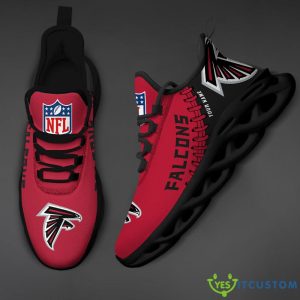 Atlanta Falcons Max Soul Shoes Style 2 Custom Name Running Sneakers For Fans Gift - Atlanta Falcons-PERSONALIZED MAX SOUL SHOES_4