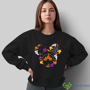 Disney Castle in Mickey Ears Comfort Colors Shirt Disney Candy 2023 Mickey Ears 2023 Shirt Gift Halloween - Sweatshirt