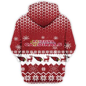 Arizona Cardinals Sports 3D Pullover Hoodie 5 Arizona Cardinals Sports 3D Pullover Hoodie Product Photo 3