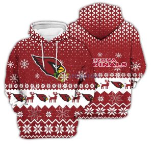 Arizona Cardinals Sports 3D Pullover Hoodie Product Photo 1