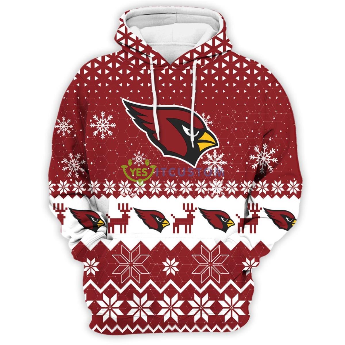 Arizona Cardinals Sports 3D Pullover Hoodie 7 Arizona Cardinals Sports 3D Pullover Hoodie Product Photo 2
