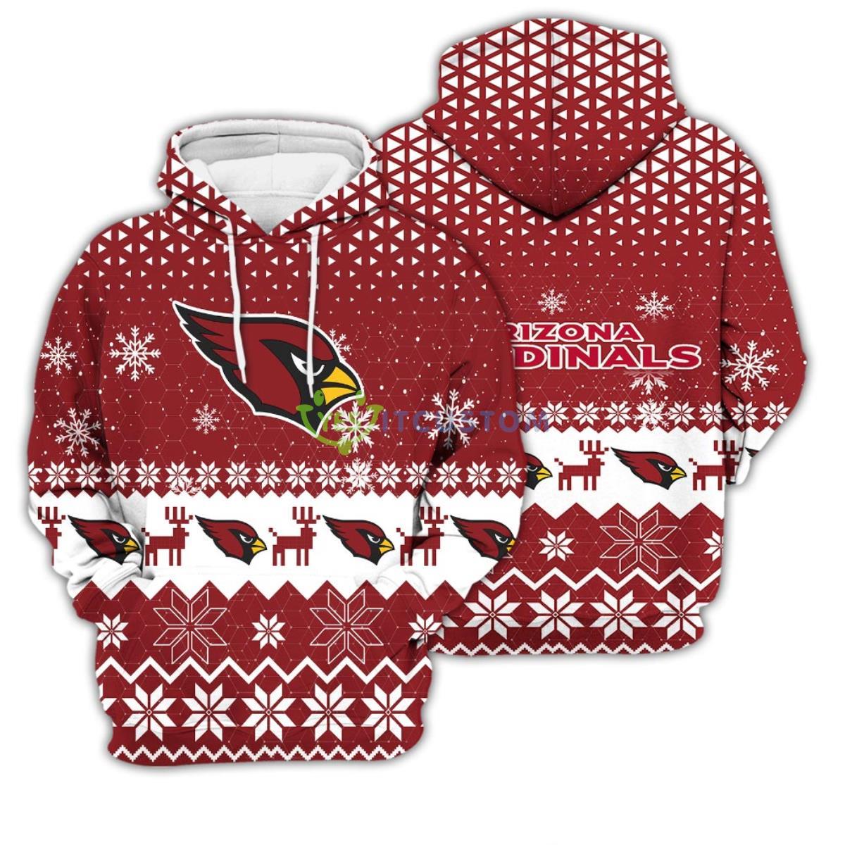 Arizona Cardinals Sports 3D Pullover Hoodie 6 Arizona Cardinals Sports 3D Pullover Hoodie Product Photo 1