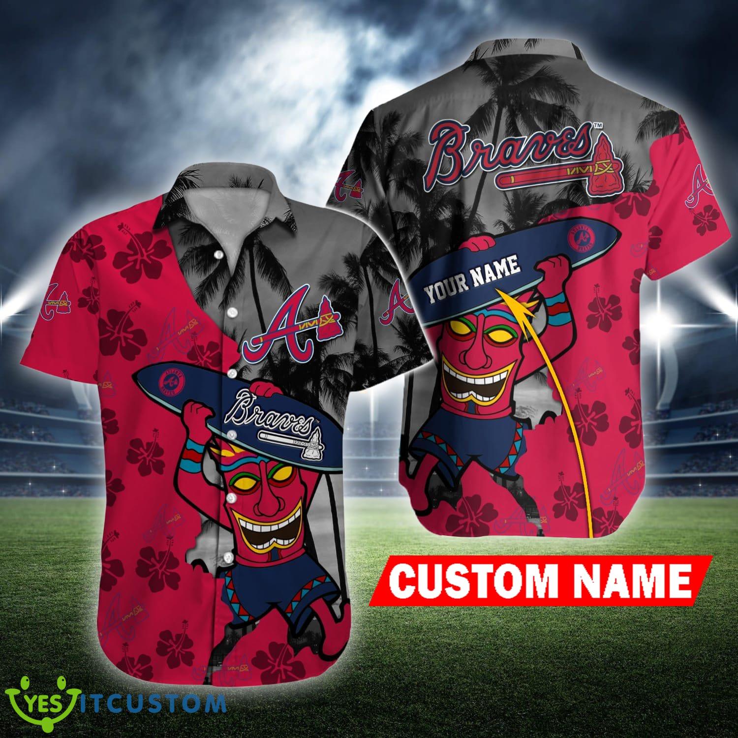 Atlanta Braves Design Toscano Aloha Personalized Hawaiian Shirt 2 Atlanta Braves Design Toscano Aloha Personalized Hawaiian Shirt - Atlanta Braves Design Toscano Aloha Personalized Hawaiian Shirt