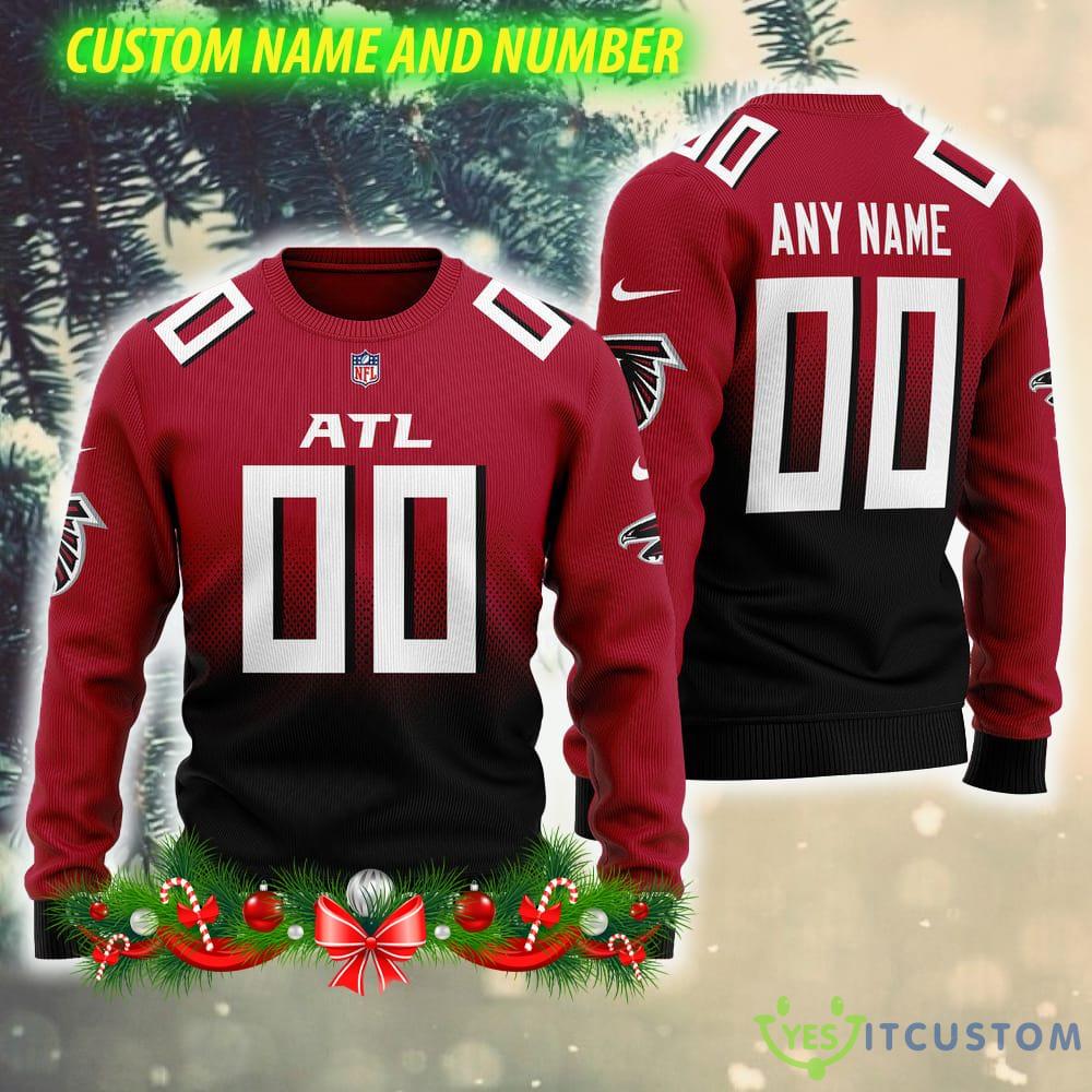 Atlanta Falcons NFL Apparel AOP Custom Number And Name Ugly Christmas Sweater Red 3 Atlanta Falcons NFL Apparel AOP Custom Number And Name Ugly Christmas Sweater Red - Atlanta Falcons NFL Apparel AOP Custom Number And Name Ugly Christmas Sweater Red
