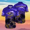 Baltimore Ravens NFL Flower Hawaiian Shirt Ideal Gift For Real Fans Product Photo 1