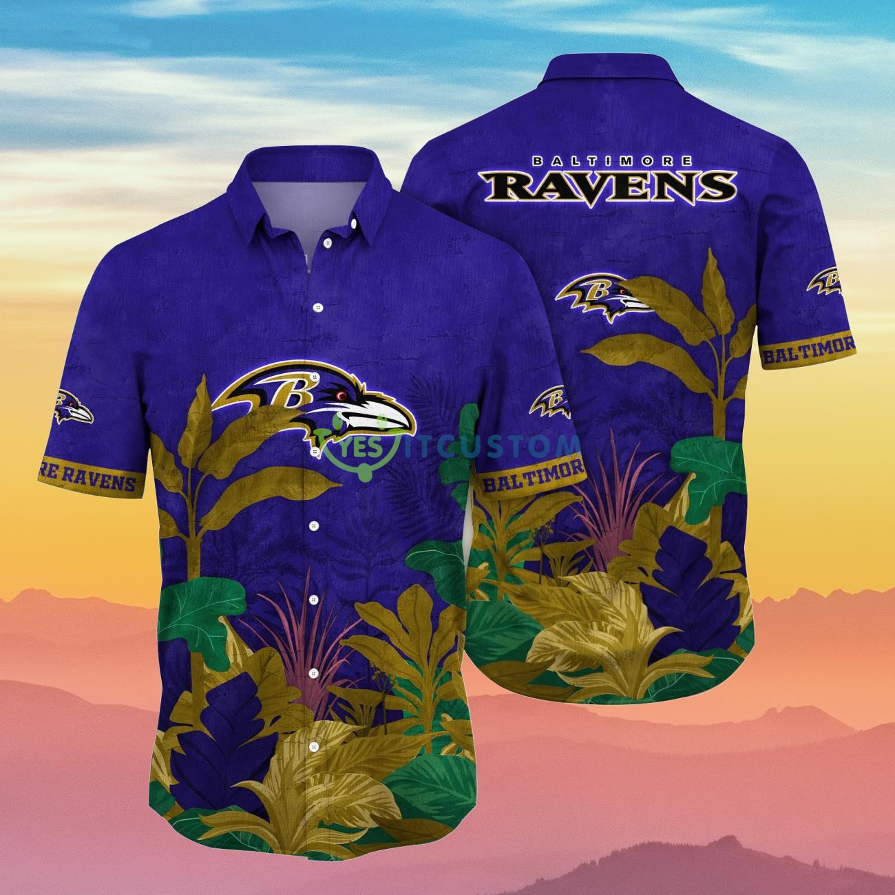 Baltimore Ravens NFL Flower Hawaiian Shirt Unique Gift For Fans 6 Baltimore Ravens NFL Flower Hawaiian Shirt Unique Gift For Fans Product Photo 1