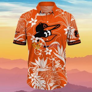 Baltimore Orioles MLB Flower Hawaiian Shirt Summer Football Unique Gift For Real Fans Product Photo 2