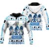 Christmas Gnomes Carolina Panthers 3D Pullover Hoodie Product Photo 1