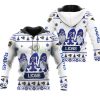 Christmas Gnomes Los Angeles Rams 3D Pullover Hoodie Product Photo 1
