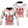 Christmas Gnomes Tampa Bay Buccaneers 3D Pullover Hoodie Product Photo 1