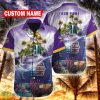 Custom Name Minnesota Vikings NFL Islands Aloha Hawaiian Shirt Gift For Fans - Custom Name Minnesota Vikings NFL Islands Aloha Hawaiian Shirt Gift For Fans