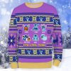 Custom Name Stitch Cartoon Xmas Ugly Christmas Sweater Christmas Holiday Gift Product Photo 1