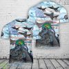 Custom Name US Air Force F-16 Viper Demonstration Team T-Shirt 3D All Over Printed Product Photo 1