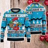 Cute Have A Smurfy Christmas Ugly Sweater Cute Christmas Gift For Holiday Funny 3D Ugly Christmas Sweater Product Photo 1