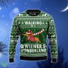 Dachshund Walking In A Weiner Wonderland Merry Ugly Christmas Sweater - Dachshund Walking In A Weiner Wonderland Merry Ugly Christmas Sweater